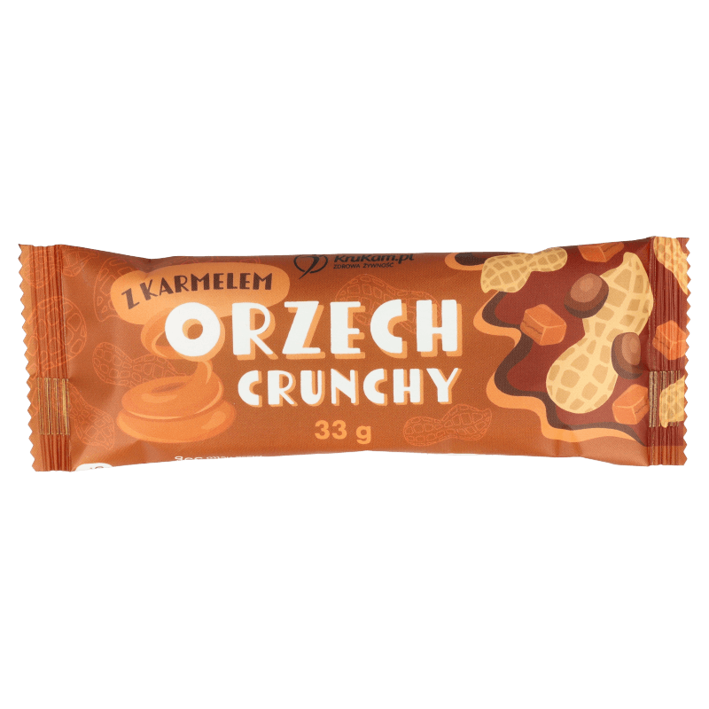 Baton orzech crunchy w czekoladzie 33g
