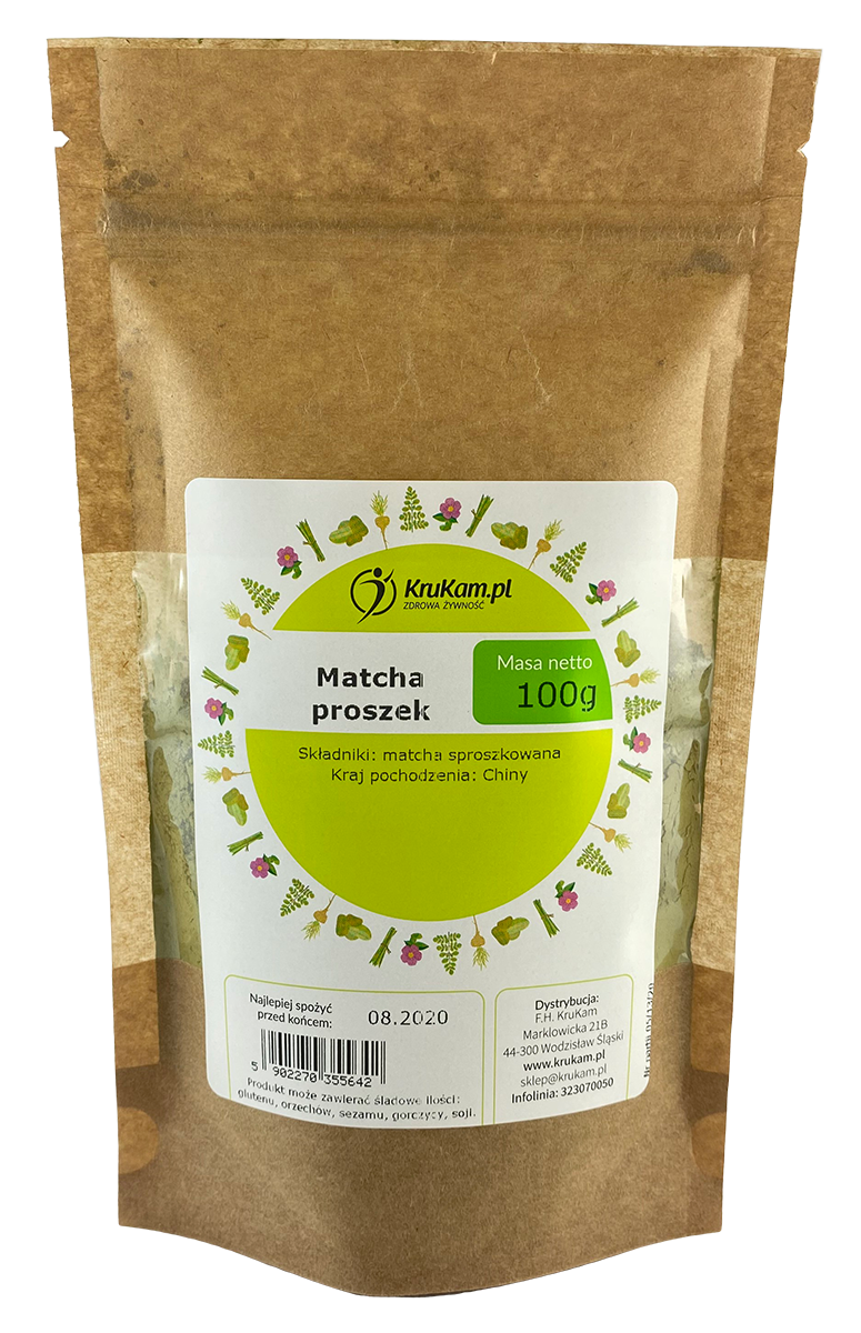 Matcha proszek zielona herbata 100g