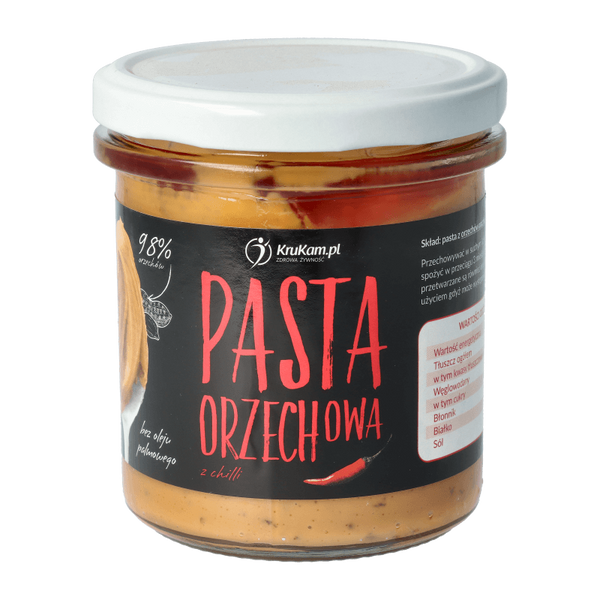 Pasta orzechowa z chilli 300g