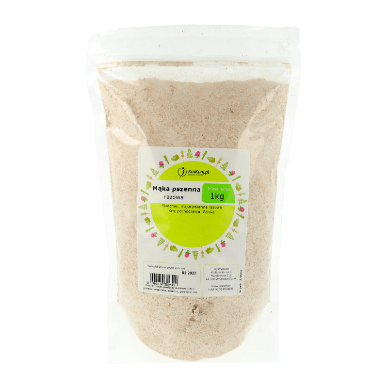 -30%Mąka pszenna razowa 1kg (Data:12.2025)