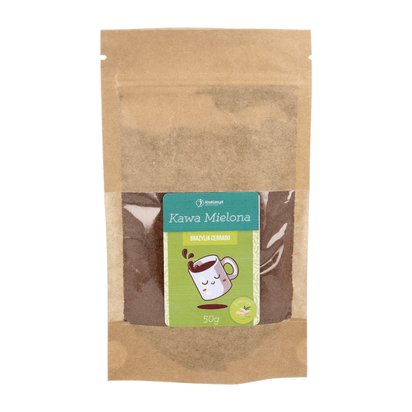 Kawa mielona Brazylia Cerrado pistacjowa 50g
