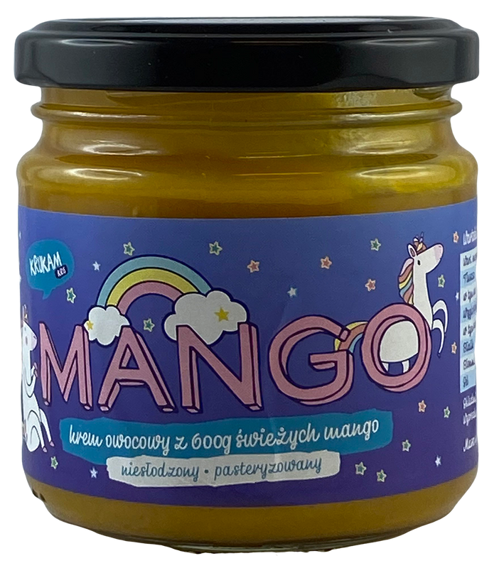 -30% Krem owocowy 100% Mango 190g (Data:16.01.2026)