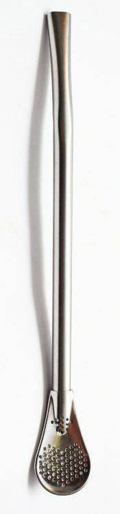 Bombilla Mercedes Nierdzewna, profilowana 17,5 cm