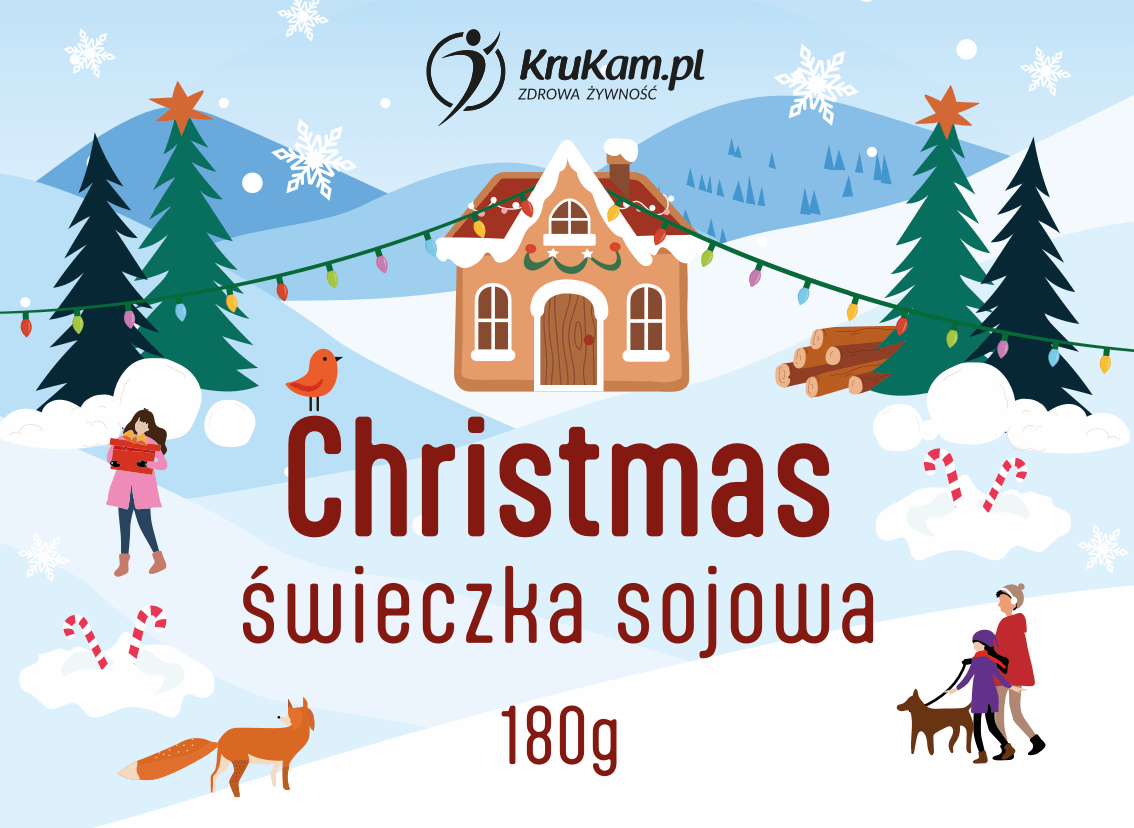 K2024 - Świeczka świąteczna 150g