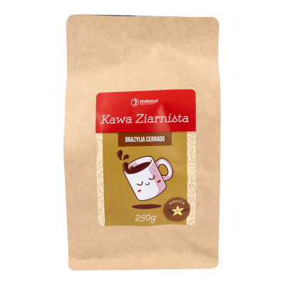 Kawa ziarnista Brazylia Cerrado waniliowa 250g