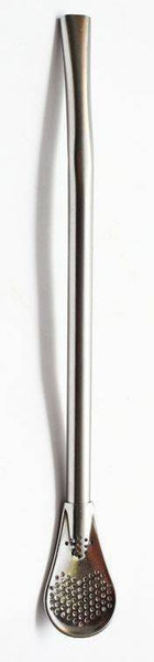 Bombilla Mercedes Nierdzewna, profilowana 17,5 cm