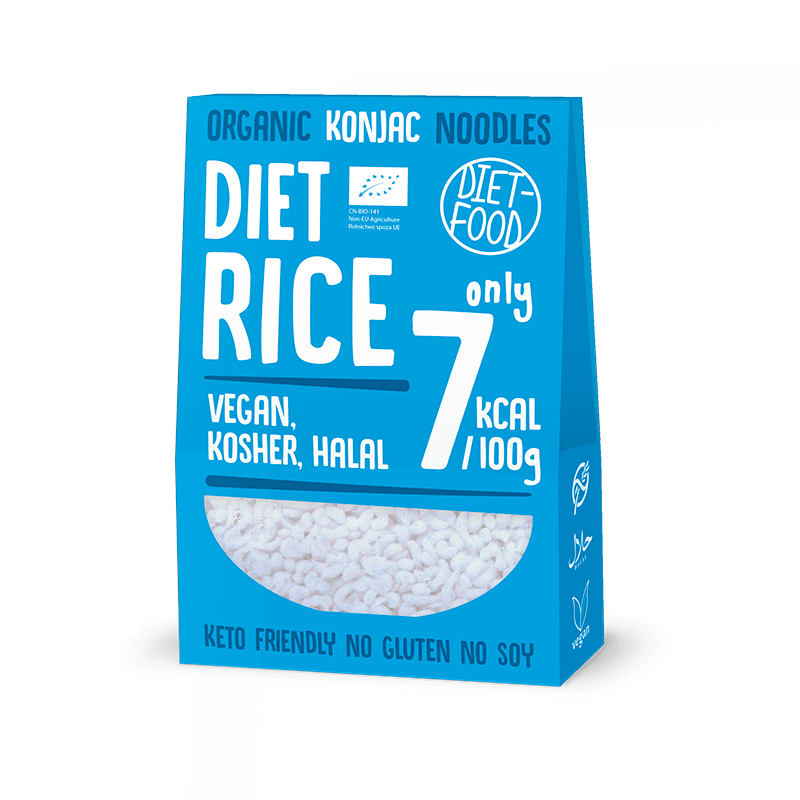 Bio makaron shirataki rice 300g Diet-Food