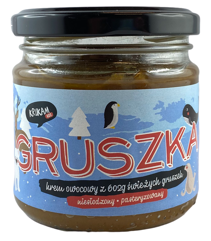 Krem owocowy 100% Gruszka 190g