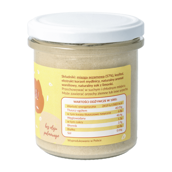 Chałwa turecka waniliowa bez cukru 300g