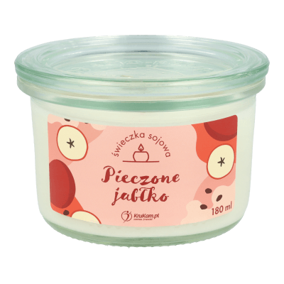 Świeczka sojowa Pieczone Jabłko 150ml