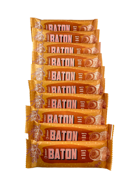 Zestaw Batonów daktylowych z kokosem i kawą 24 x 40g