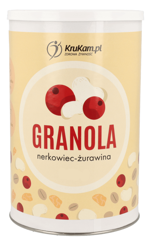 -30%Granola nerkowiec-żurawina 190g(Data:06.12.2025)