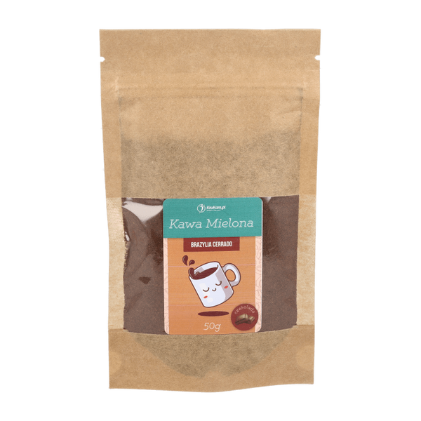 Kawa mielona Brazylia Cerrado czekoladowa 50g
