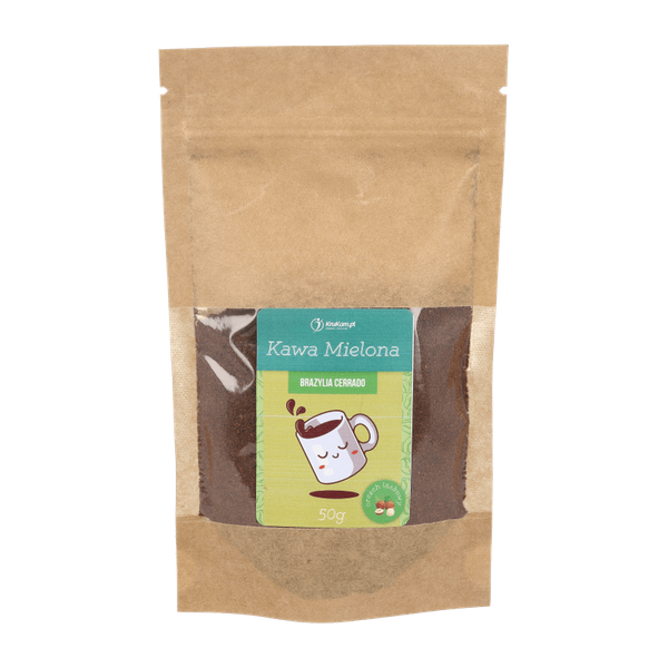 Kawa mielona Brazylia Cerrado laskowa 50g