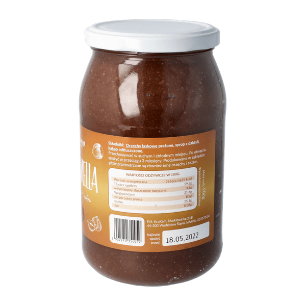 Krukamella Pasta orzechowa 900g