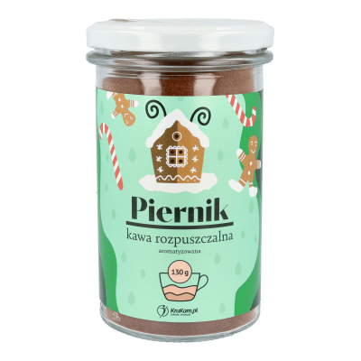 -30%Kawa rozpuszczalna Piernikowa 130g(Data:18.12.2025)