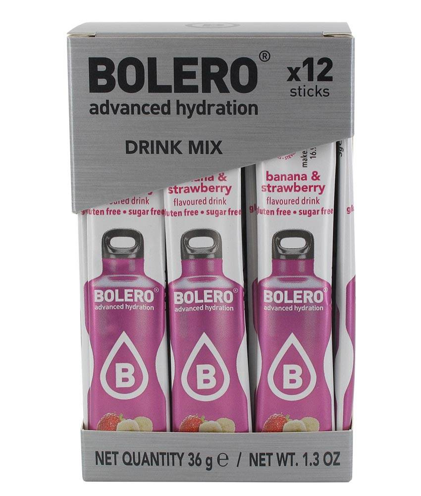 Bolero STICKS Banana & Strawberry BOX 12szt.