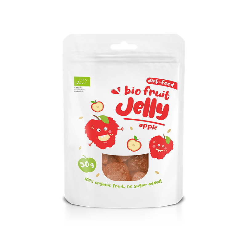 Bio żelki owocowe jabłko 50g Diet-Food
