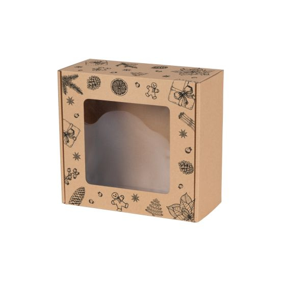 Karton świąteczny z okienkiem