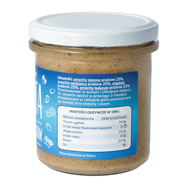 Pasta z orzechów MIX 300g