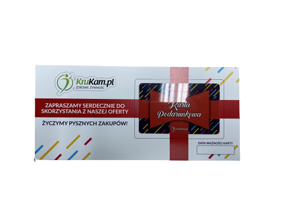 Karta podarunkowa 200zł - wysyłka tradycyjna