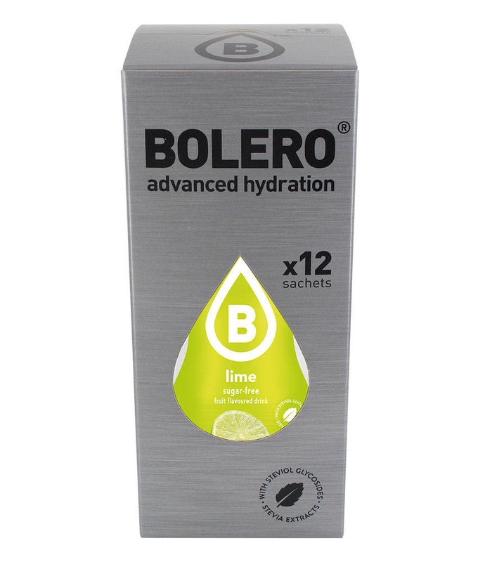 Bolero Lime ze stewią 9g BOX 12szt.