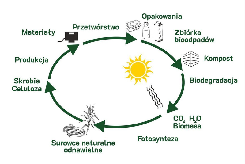 Słomki proste czarne PLA 240x6,5mm 150szt