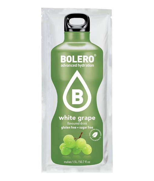 Bolero White Grape ze stewią 9g BOX 12szt.