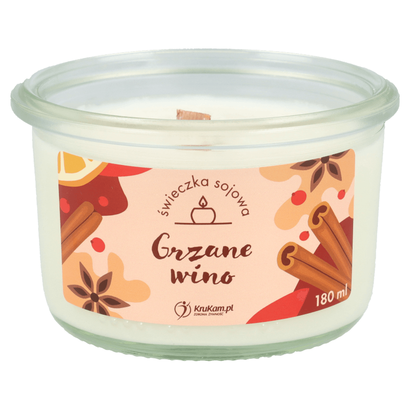 Świeczka sojowa Grzane Wino 150ml