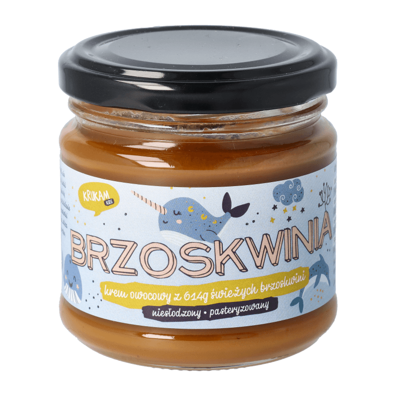 Krem owocowy 100% Brzoskwinia 190g