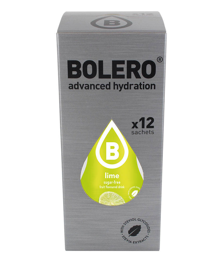Bolero Lime ze stewią 9g BOX 12szt.