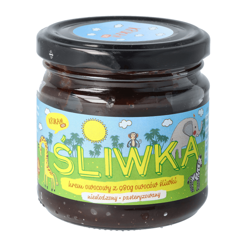 Krem owocowy 100% Śliwka 190g