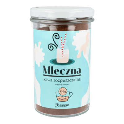 -30%Kawa rozpuszczalna Skondensowane Mleczko 130g(Data:27.03.2026)