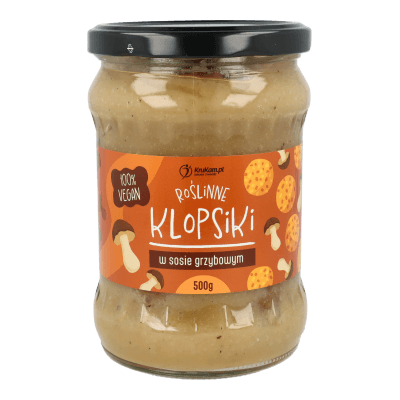 -30%Roślinne klopsiki w sosie grzybowym 500g(Data:30.04.2026)