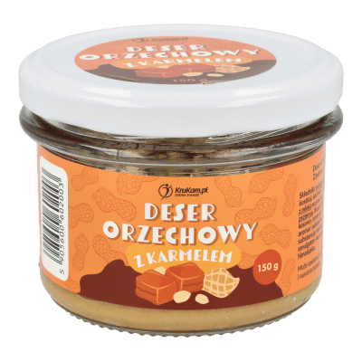 Deser orzechowy z karmelem 150g