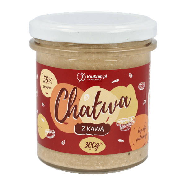 Chałwa turecka kawowa bez cukru 300g