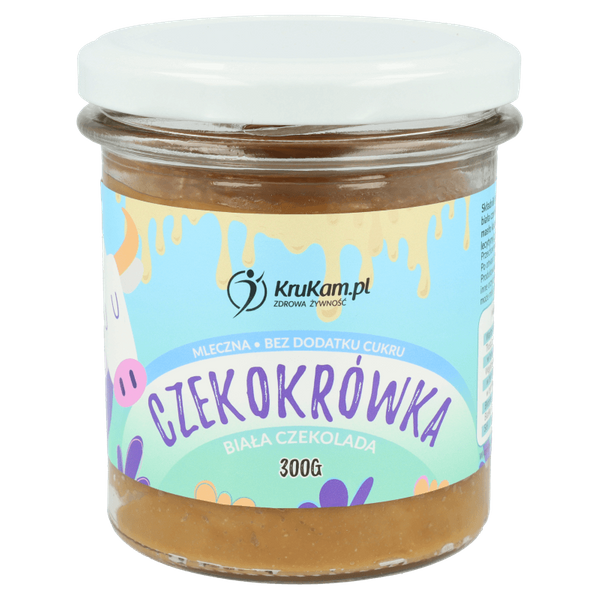 Mleczna Czekokrówka z białą czekoladą 300g