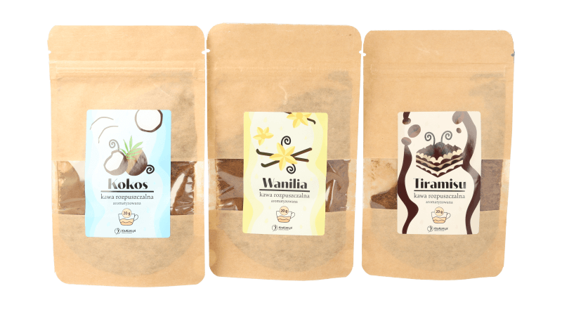 -30%Zestaw MIX Kaw rozpuszczalnych 15 x 20 g(Data:21.03.2026)
