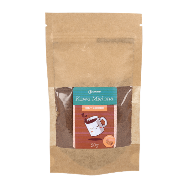 Kawa mielona Brazylia Cerrado karmelowa 50g