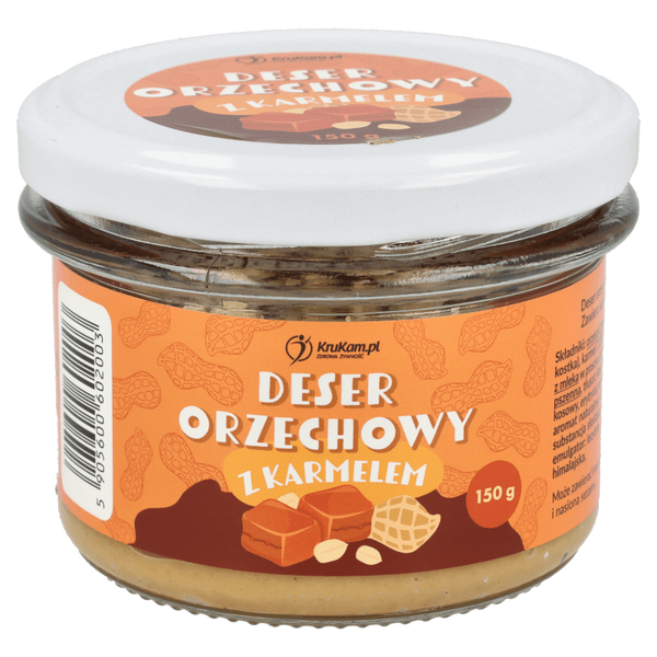 Deser orzechowy z karmelem 150g