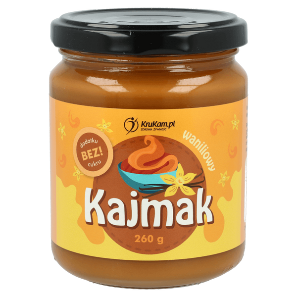 -30%Kajmak bez dodatku cukru waniliowy 260g (Data:09.03.2026)