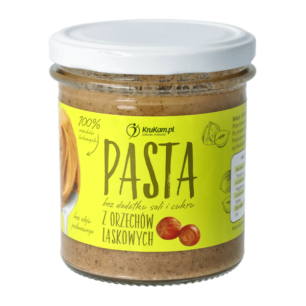 Pasta z orzechów laskowych 300g